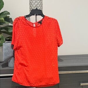 Banana Republic Stunning Red Blouse